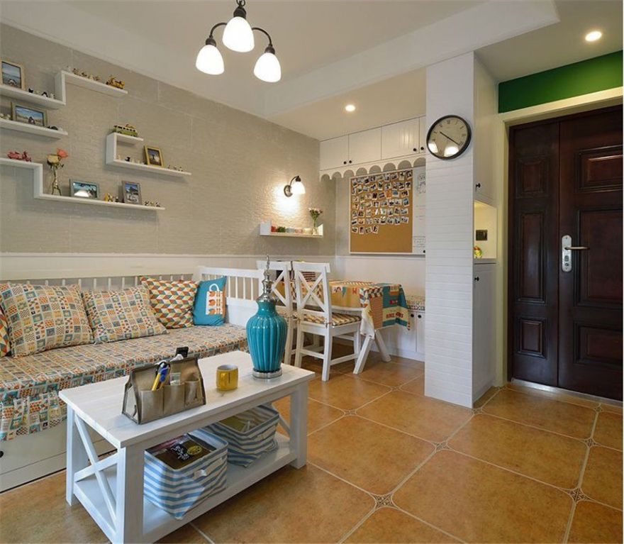 邯鄲裝修案例54活色生香，舞動多彩空間